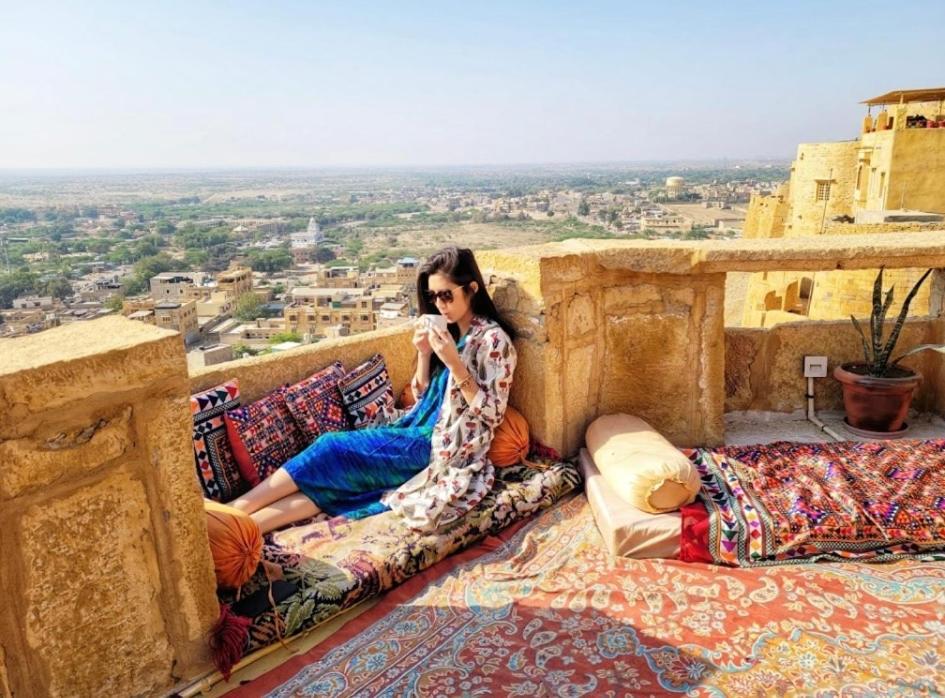 Desert Haveli Guest House Jaisalmer Exteriör bild